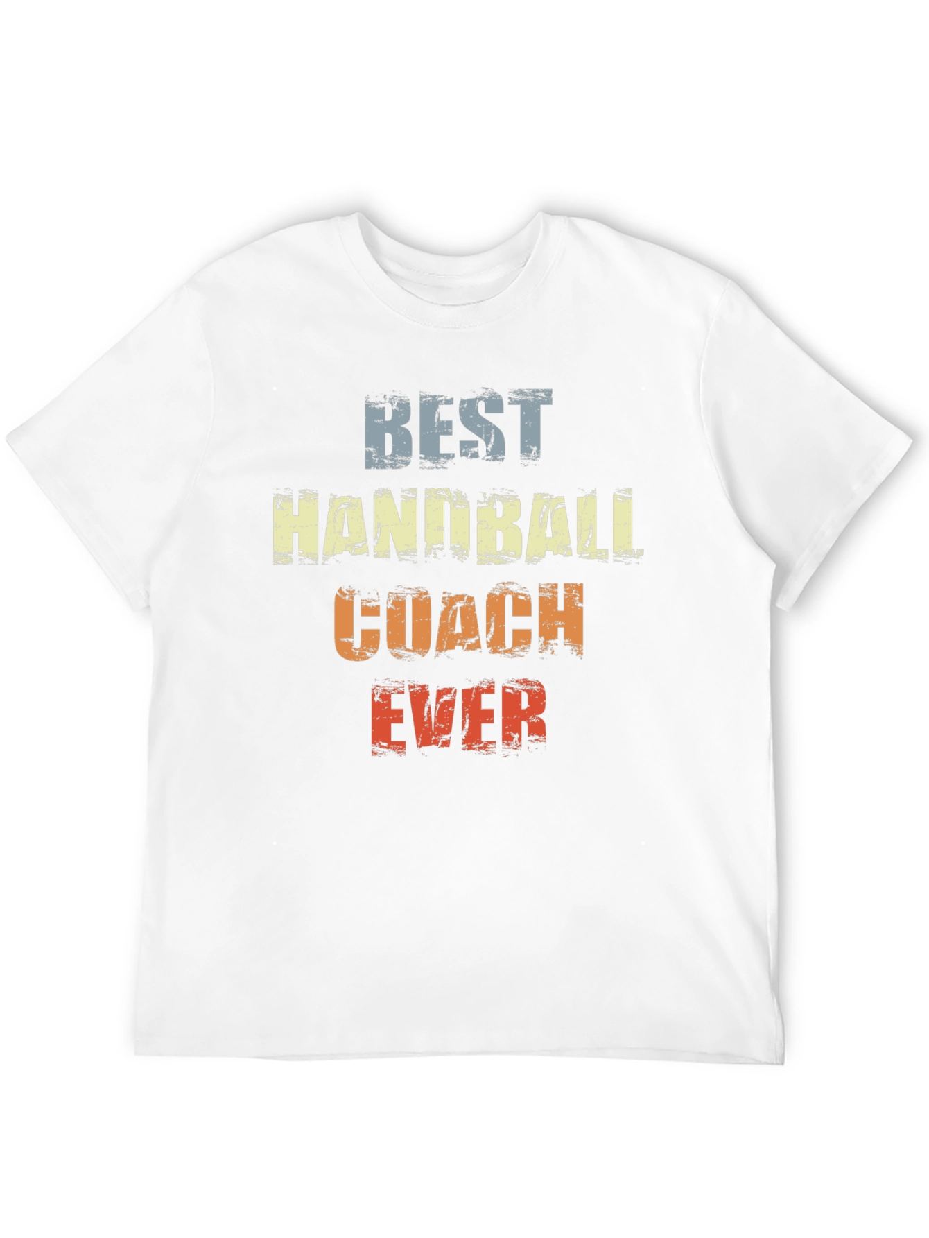 Camiseta Best Handball Coach Ever Diseño Retro