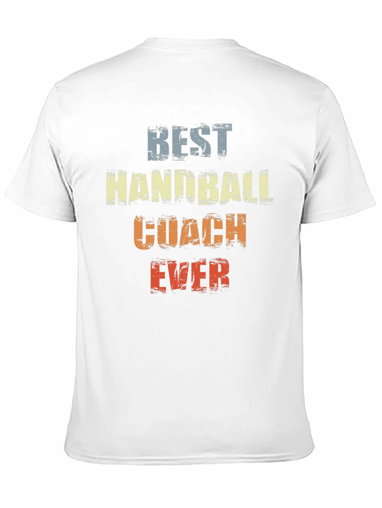 Camiseta Best Handball Coach Ever Diseño Retro