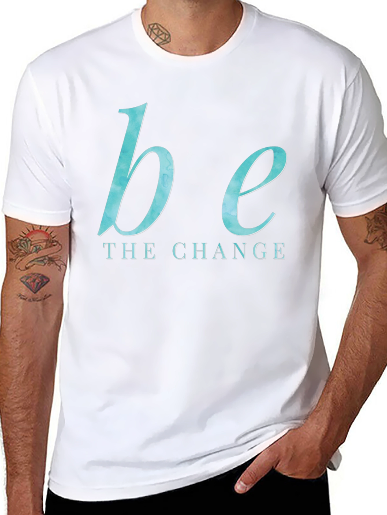Camiseta Negra Be the Change