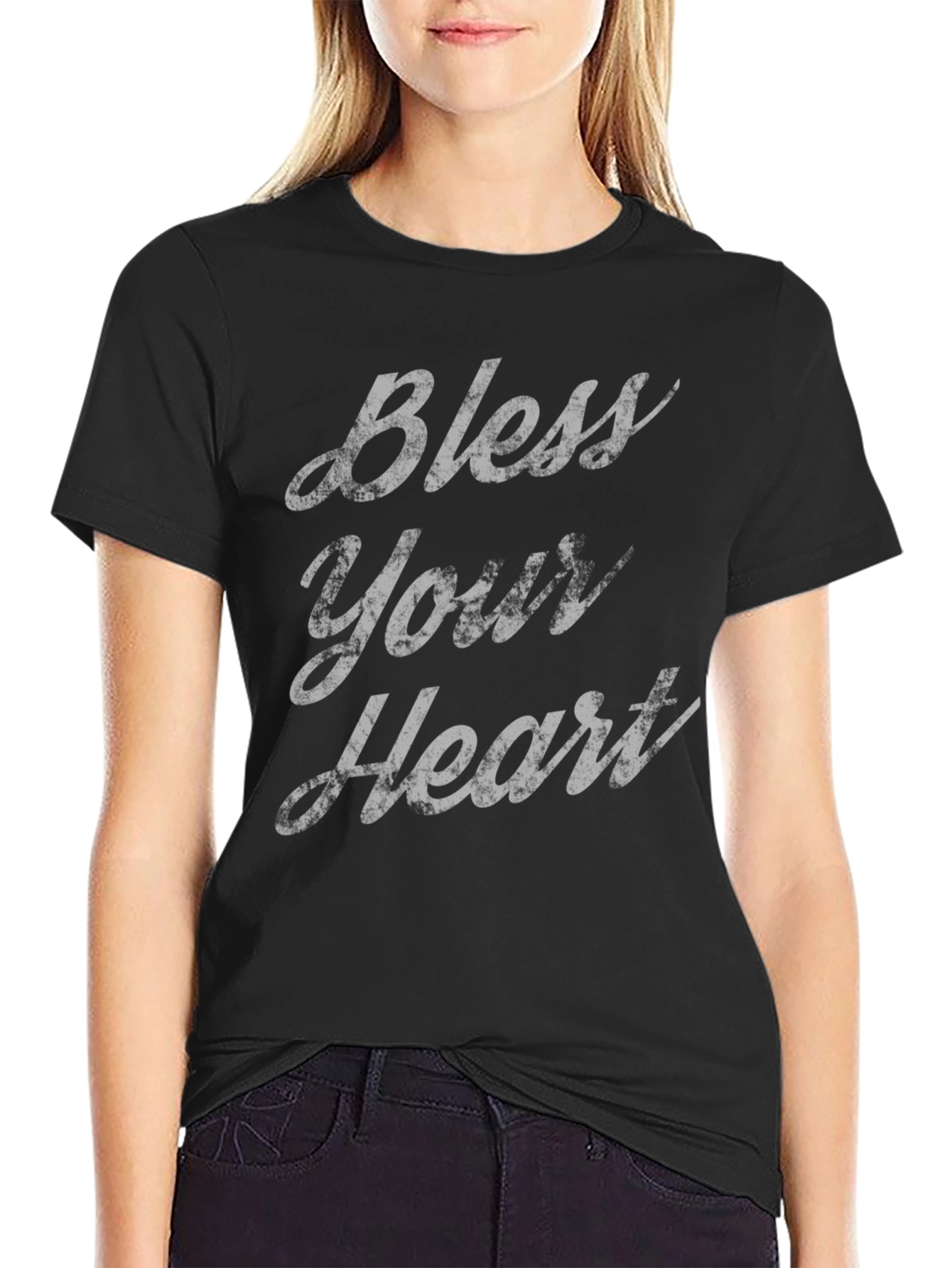 Camiseta Negra Bless Your Heart