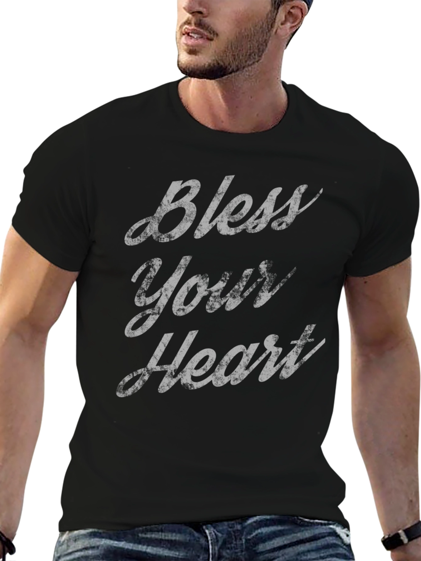 Camiseta Negra Bless Your Heart