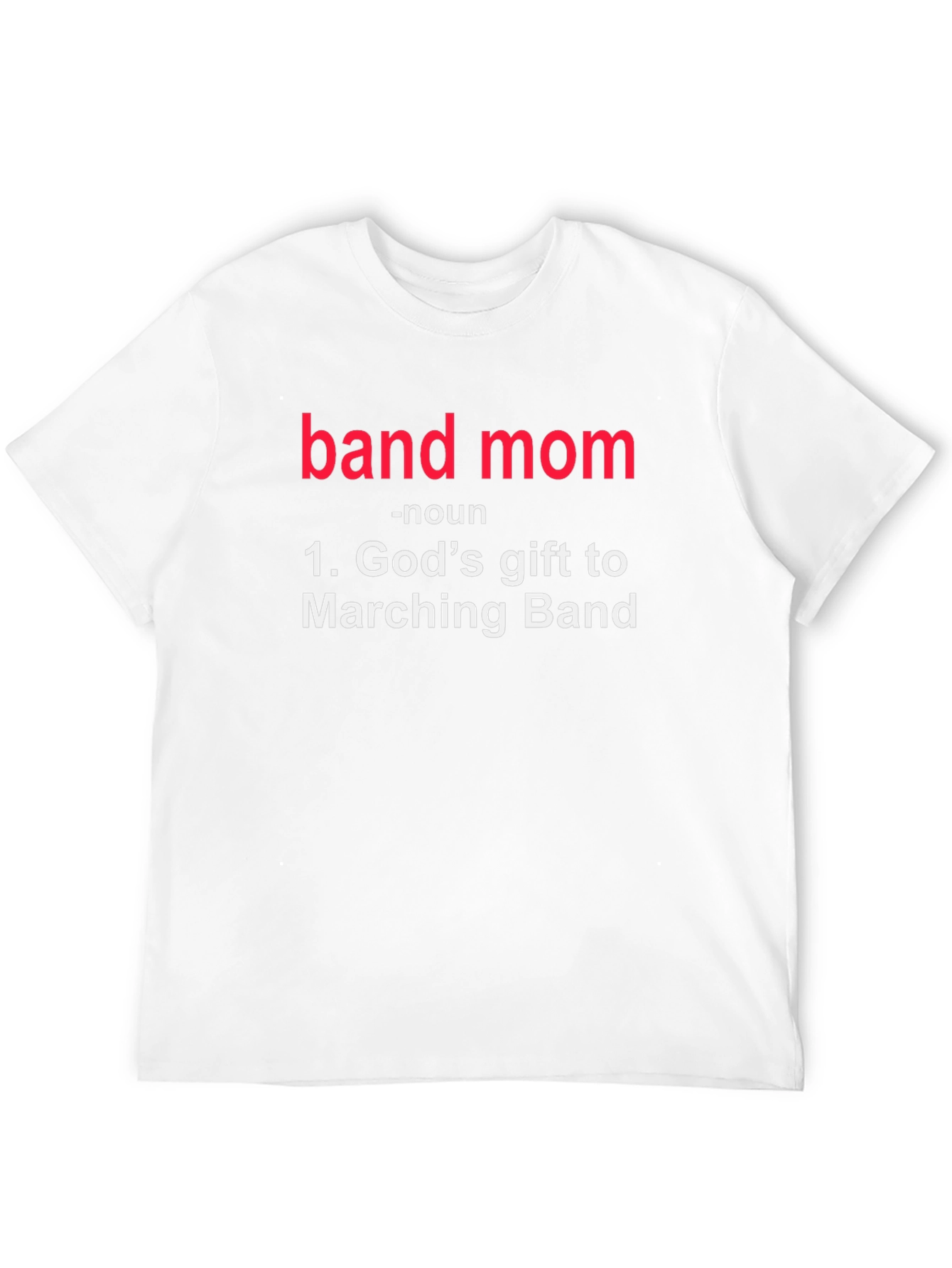 Camiseta Negra Band Mom - Regalo Ideal