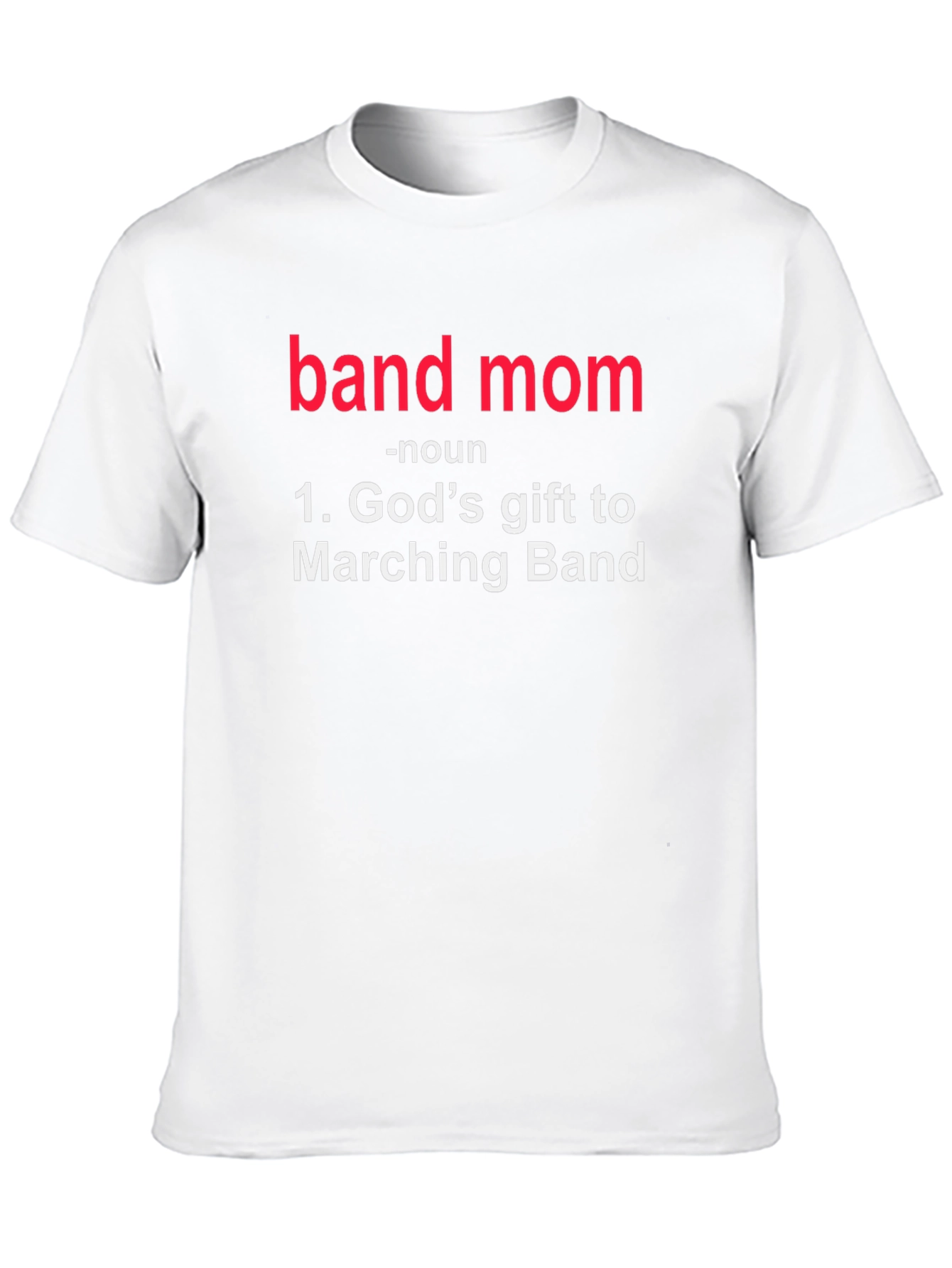 Camiseta Negra Band Mom - Regalo Ideal