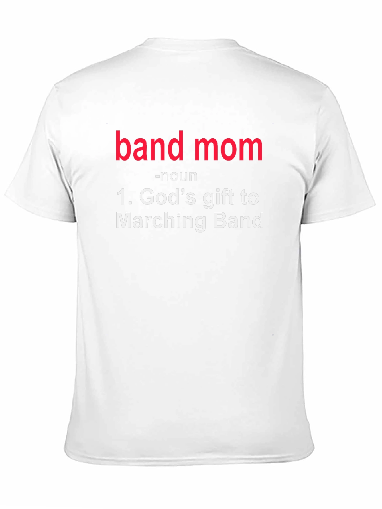 Camiseta Negra Band Mom - Regalo Ideal