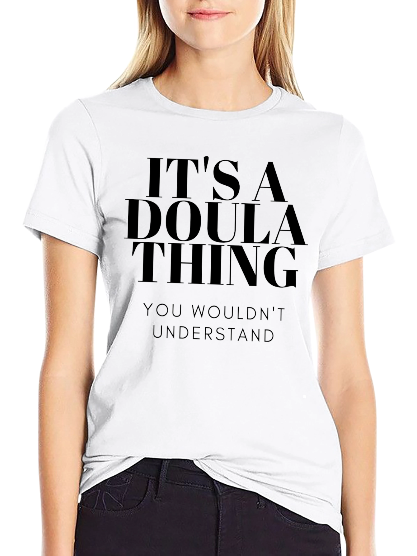 Camiseta Negra: Its a Doula Thing