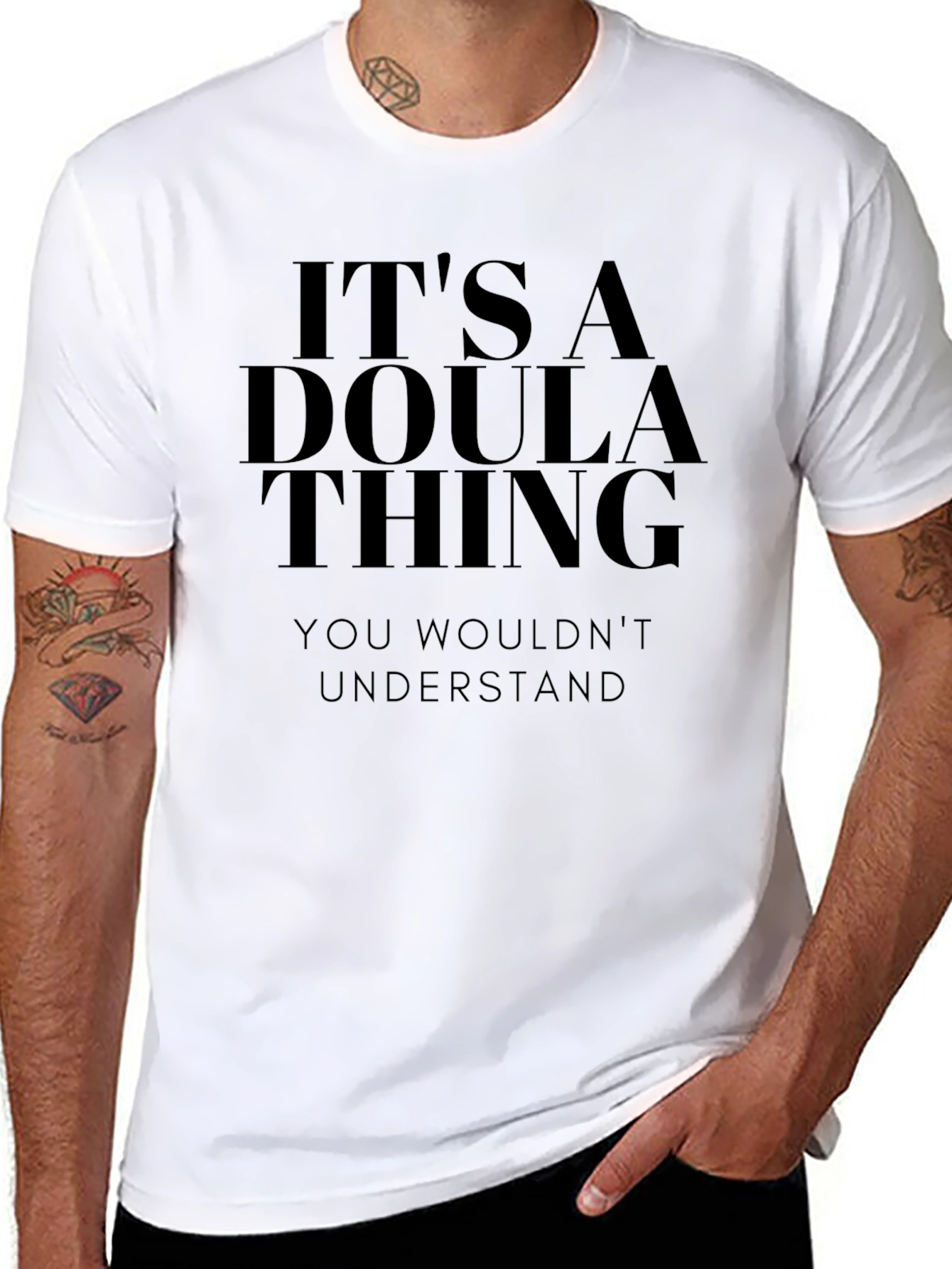 Camiseta Negra: Its a Doula Thing