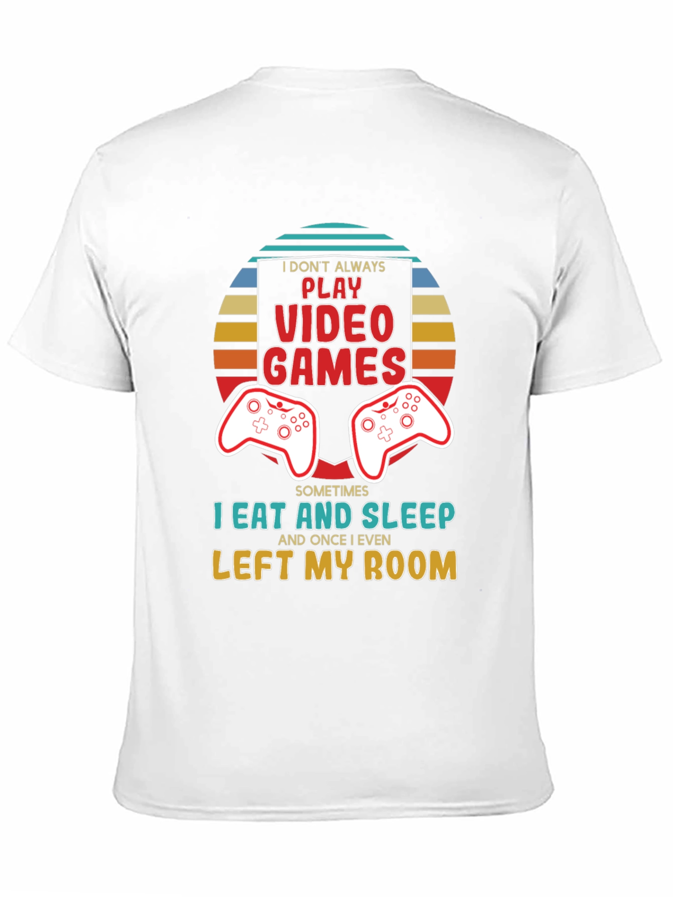 Gamer T-Shirt - Eat Sleep Leave Room