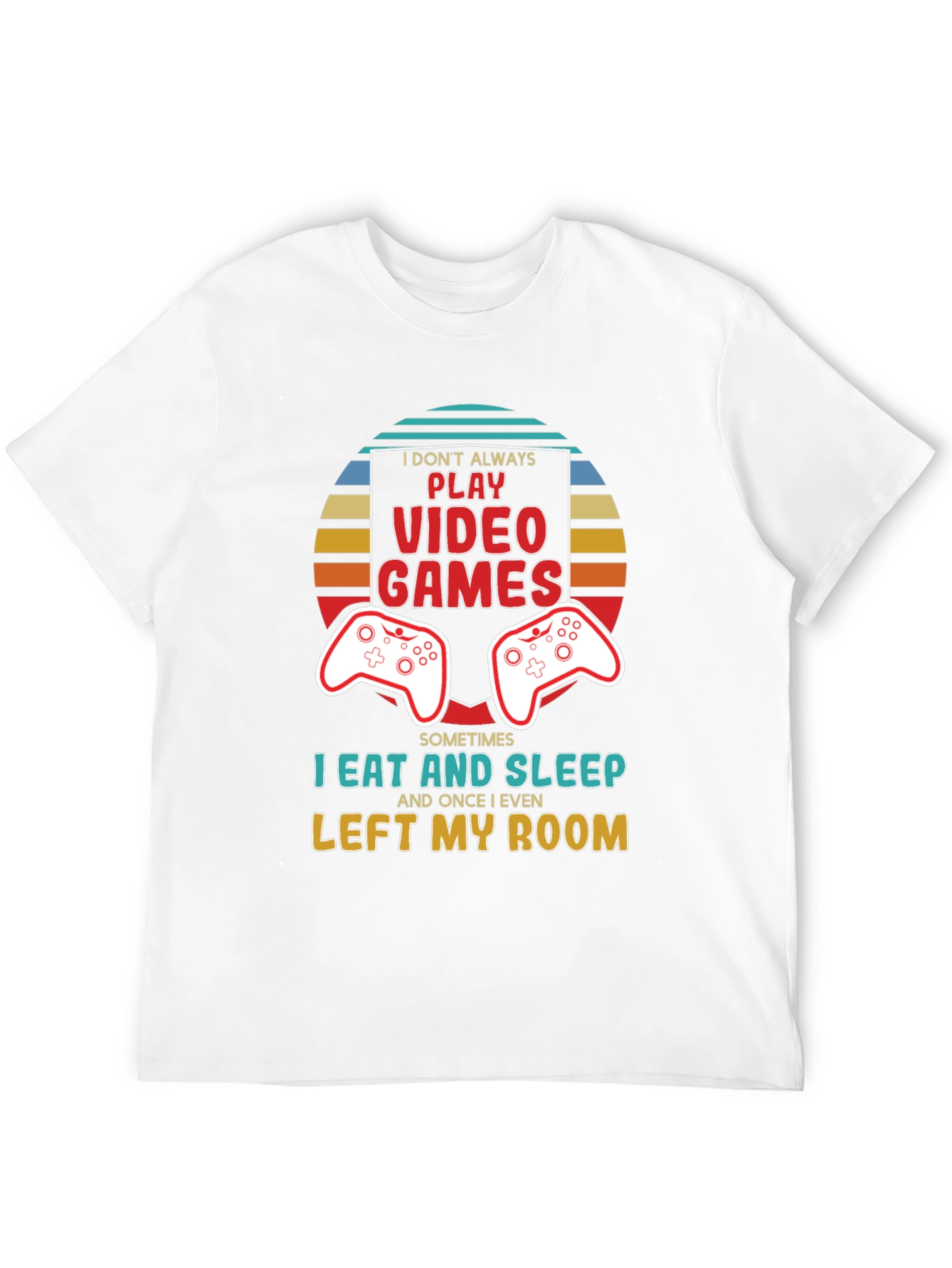 Gamer T-Shirt - Eat Sleep Leave Room