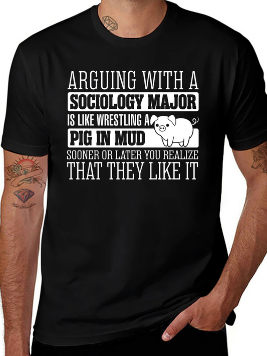 Camiseta Sociología: Lucha con Estilo