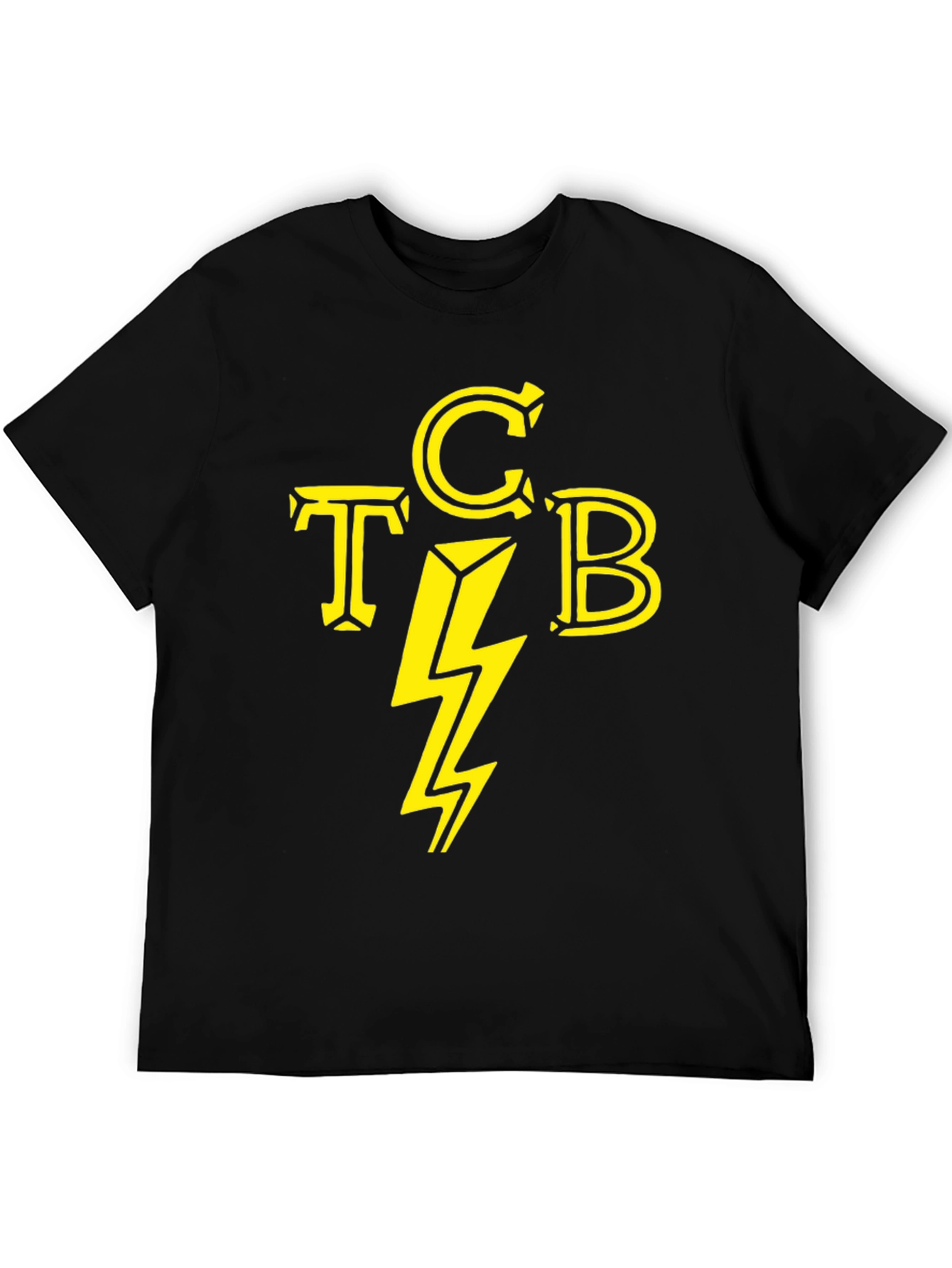 Camiseta TCB con Rayo Amarillo