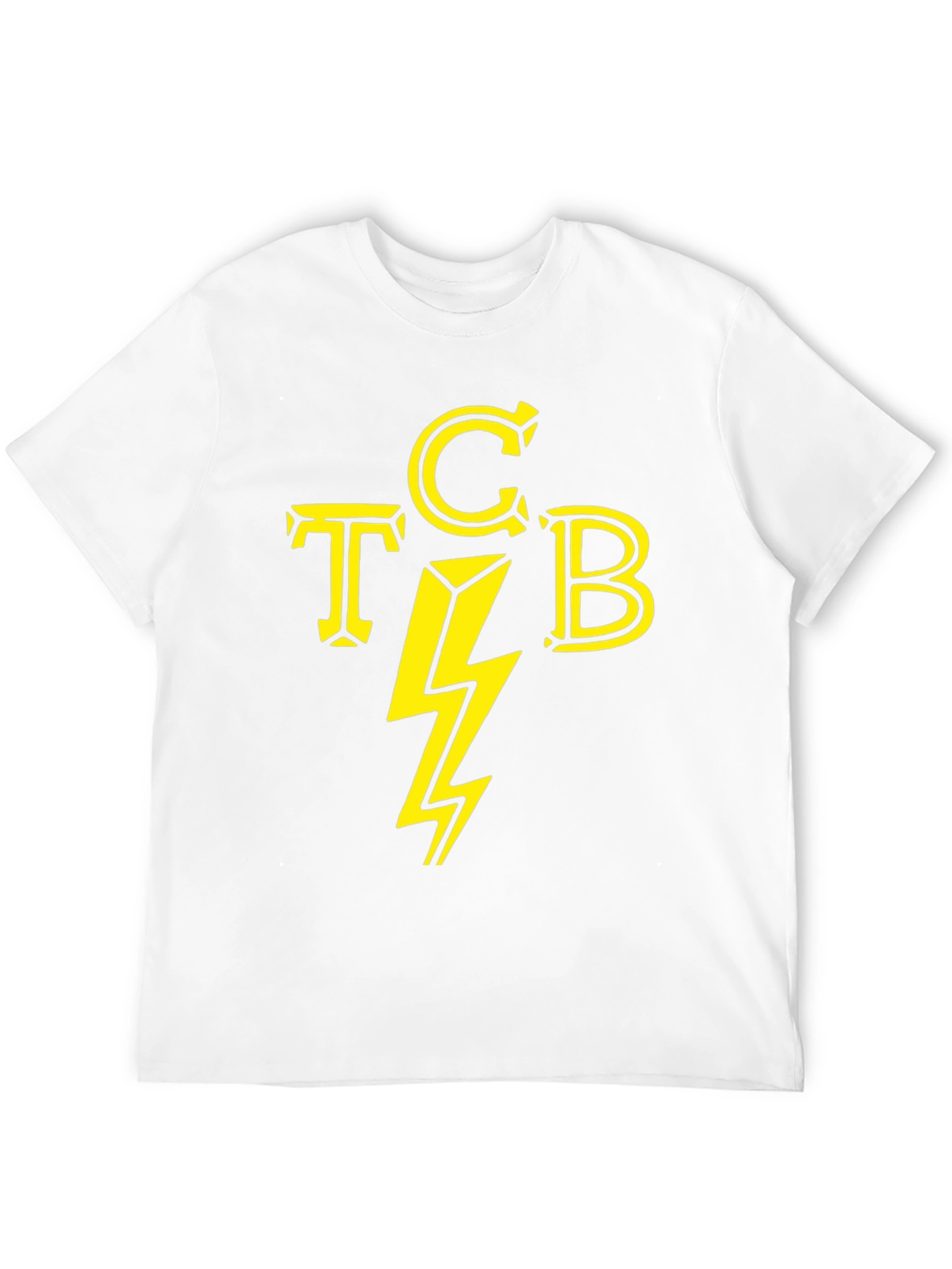 Camiseta TCB con Rayo Amarillo