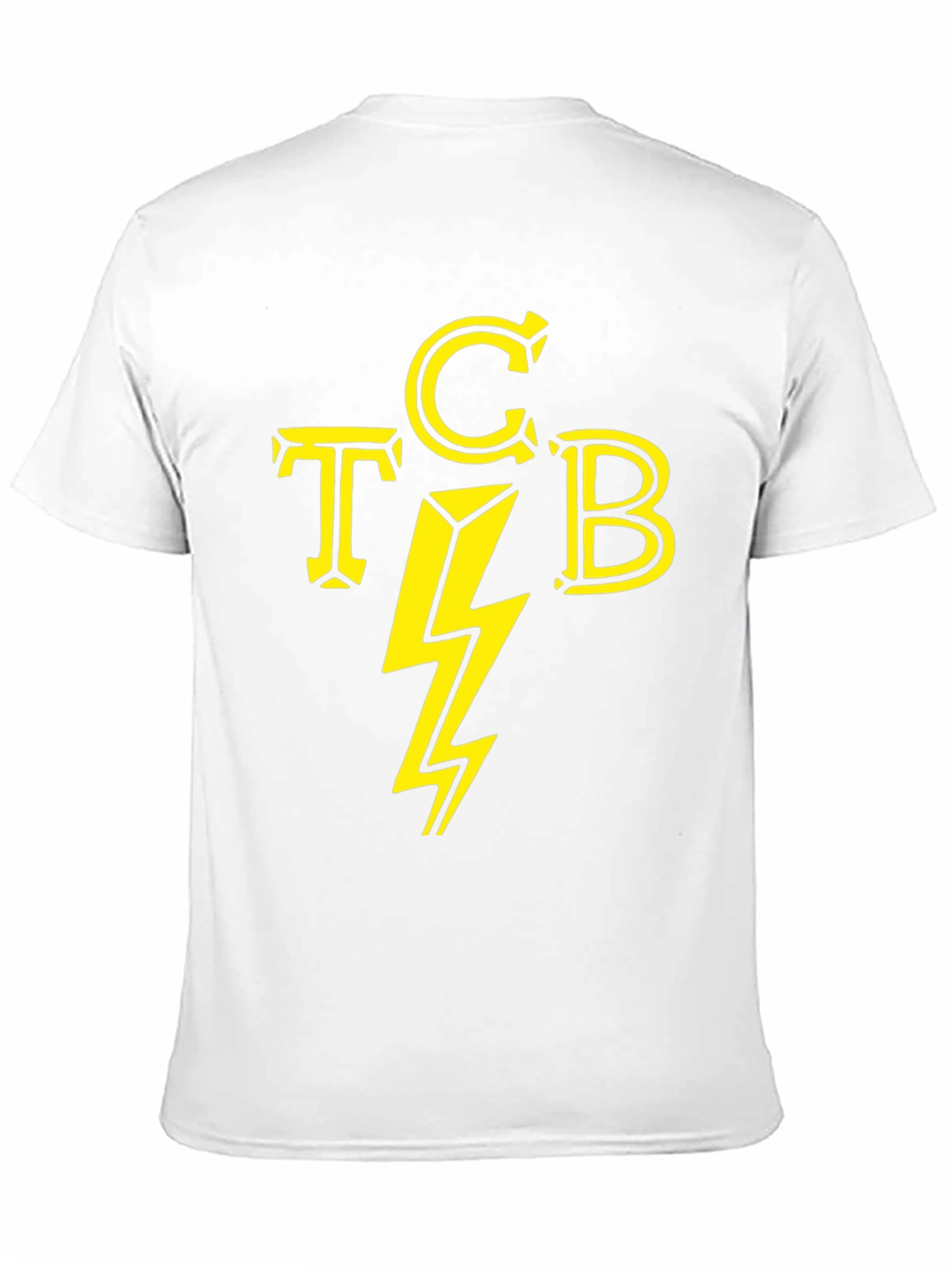 Camiseta TCB con Rayo Amarillo