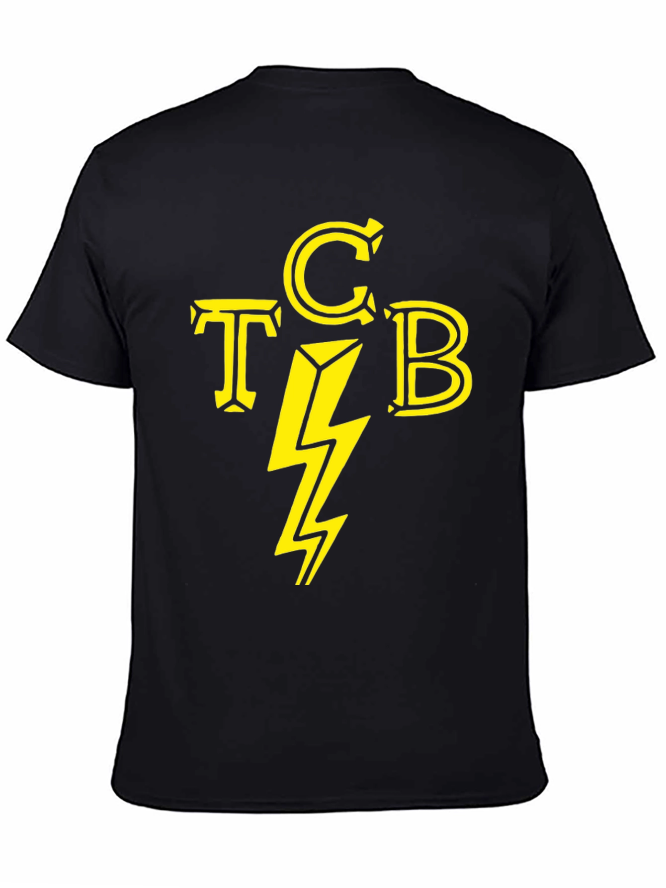 Camiseta TCB con Rayo Amarillo