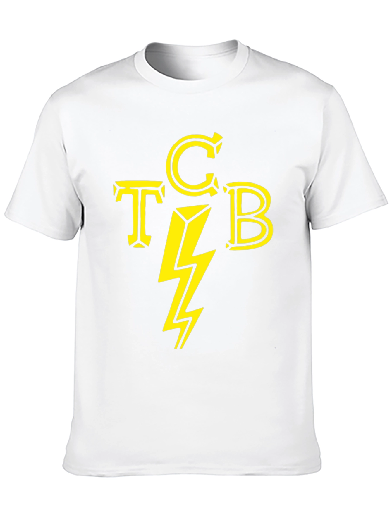 Camiseta TCB con Rayo Amarillo