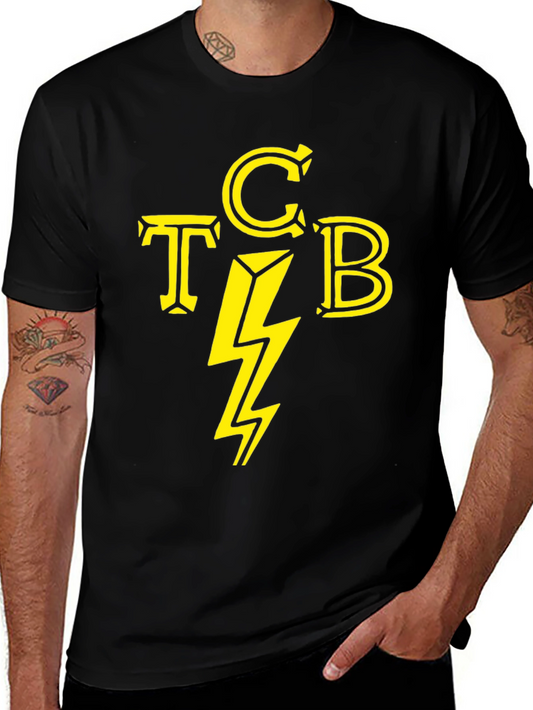 Camiseta TCB con Rayo Amarillo