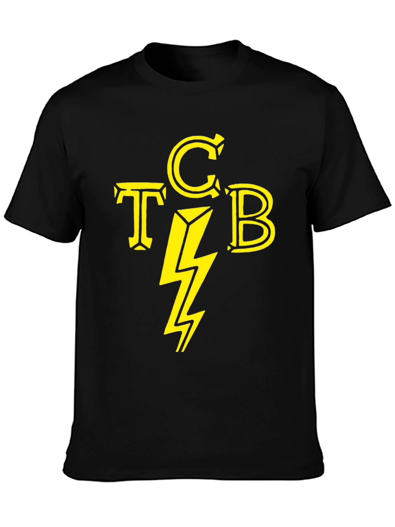 Camiseta TCB con Rayo Amarillo