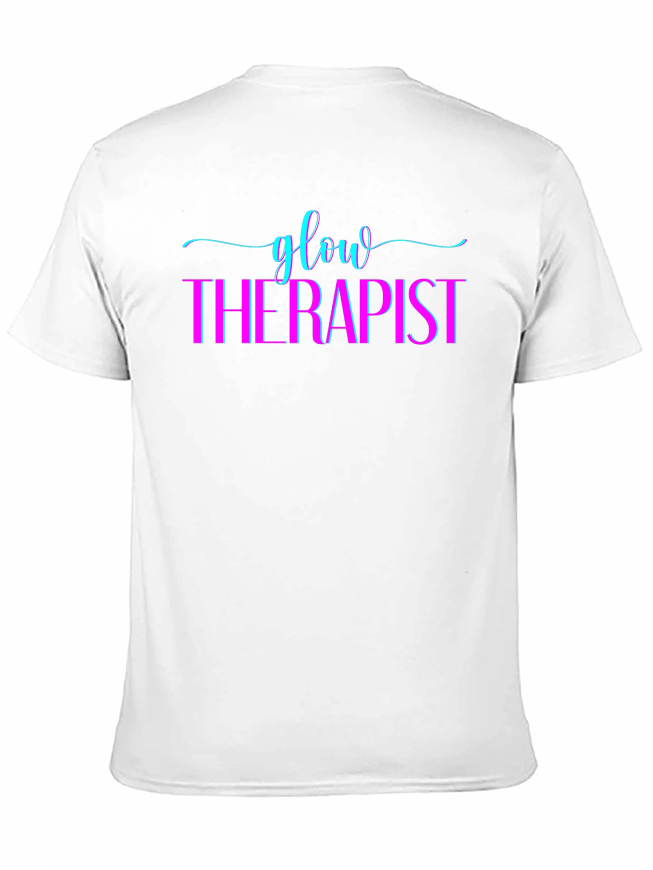 Camiseta Glow Therapist Negra para Hombre