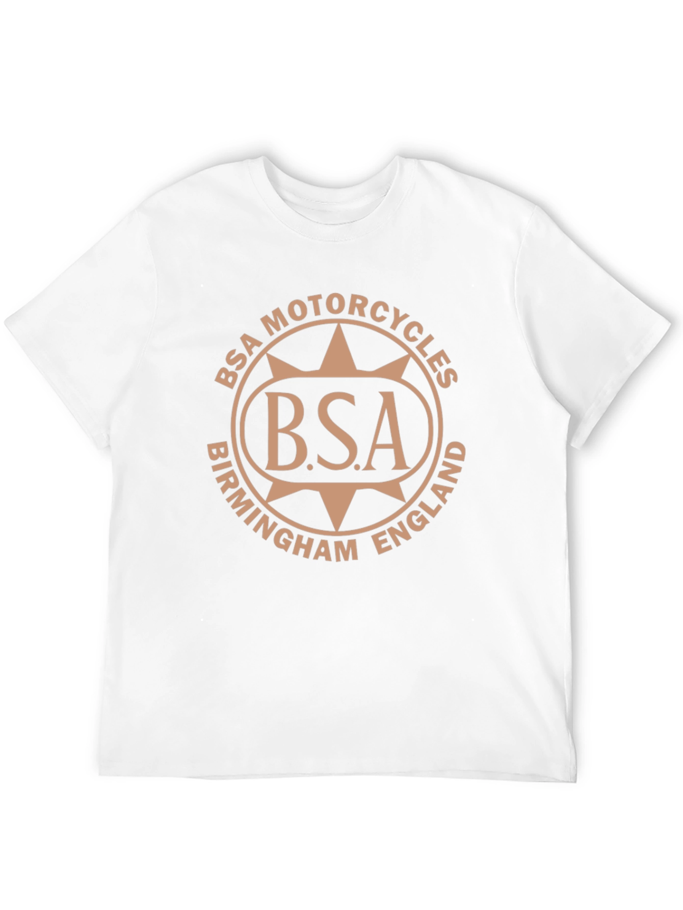 Camiseta BSA Motorcycles Birmingham England Negra
