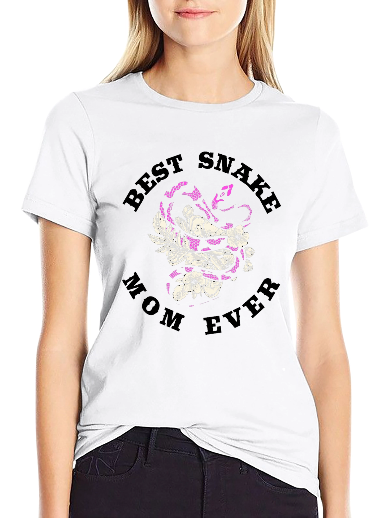 Camiseta Best Snake Mom Ever