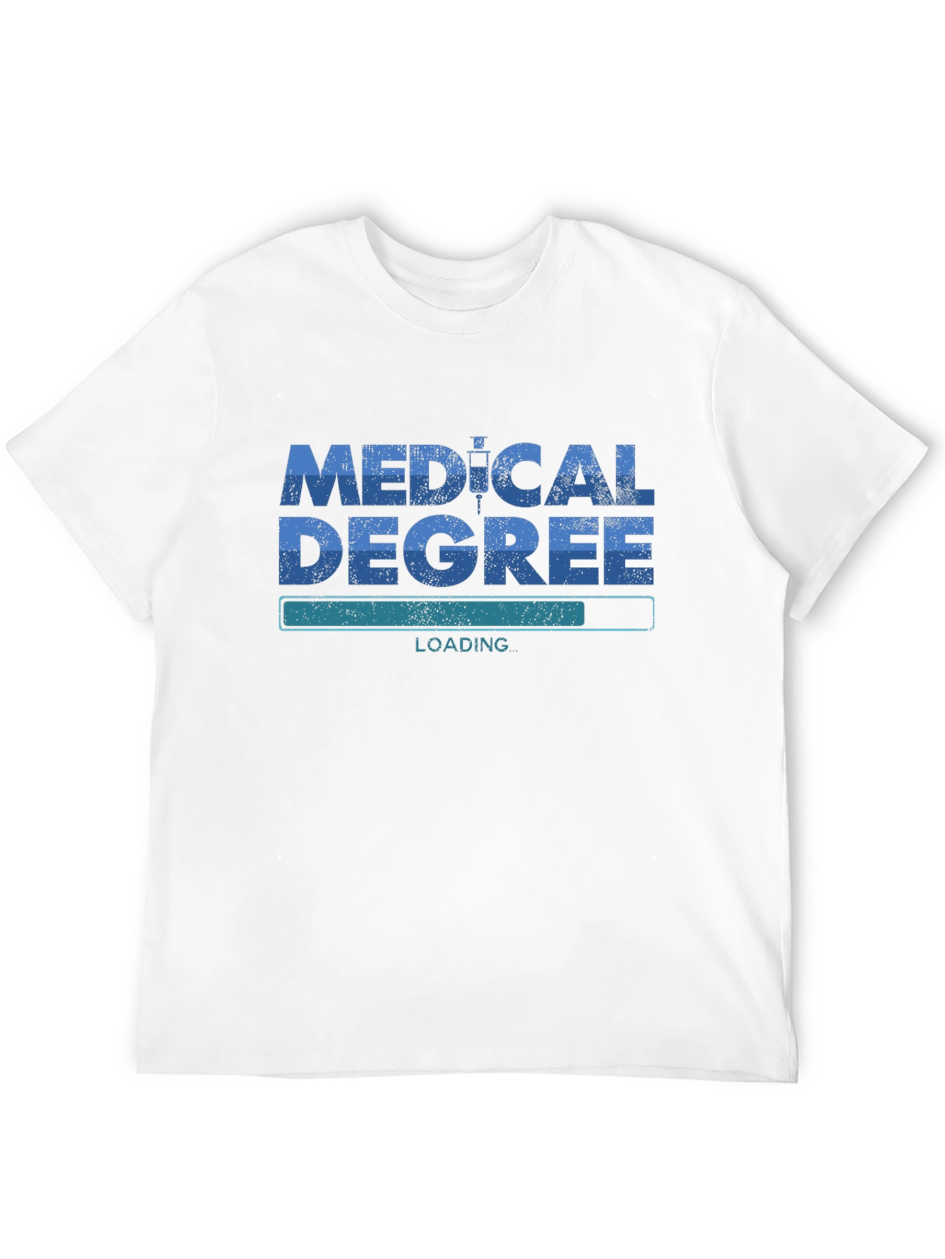 Camiseta Médica Medical Degree Loading - Estilo Casual