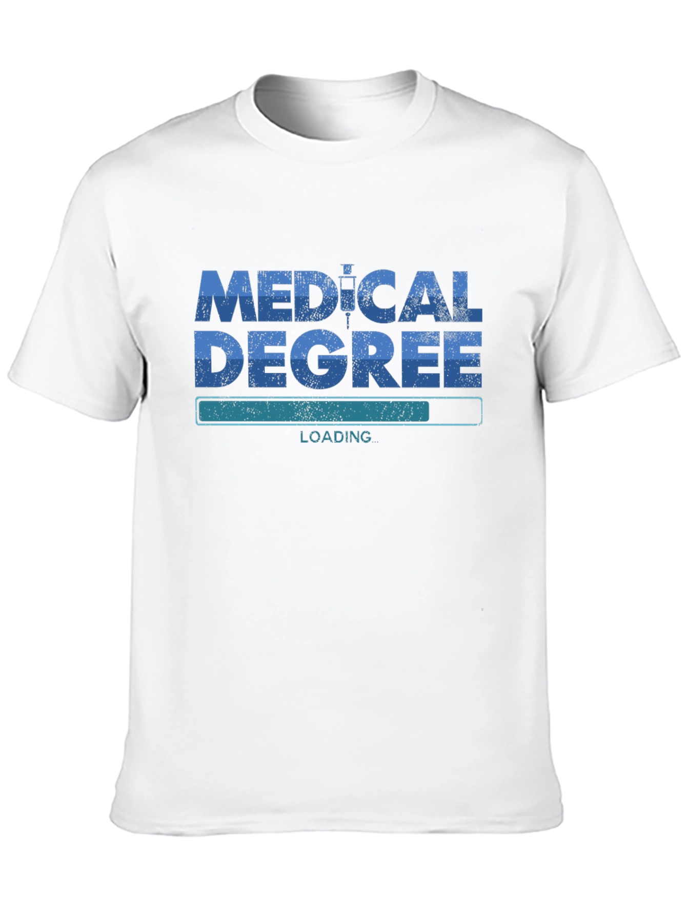 Camiseta Médica Medical Degree Loading - Estilo Casual