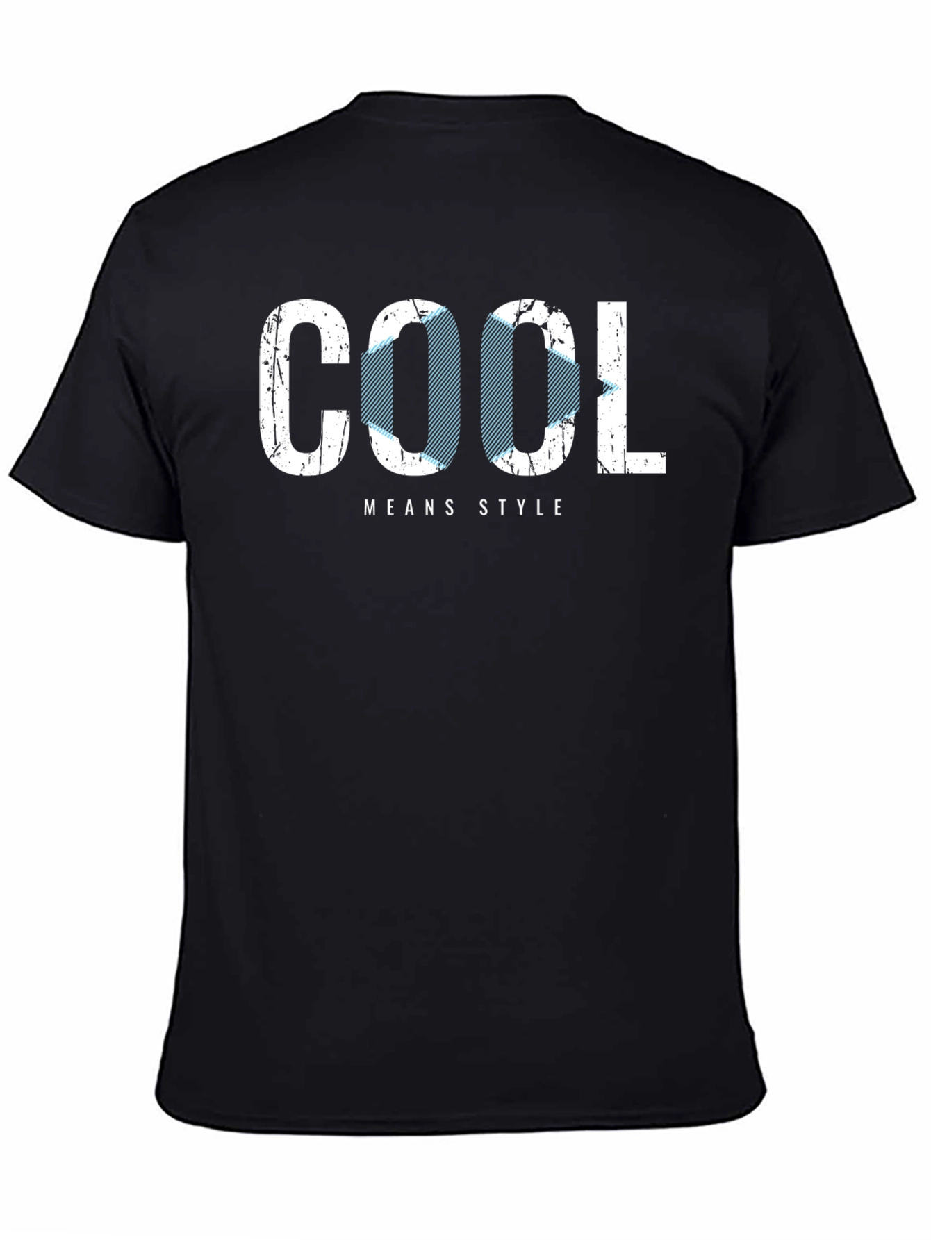 Camiseta Negra Estampada Cool Means Style