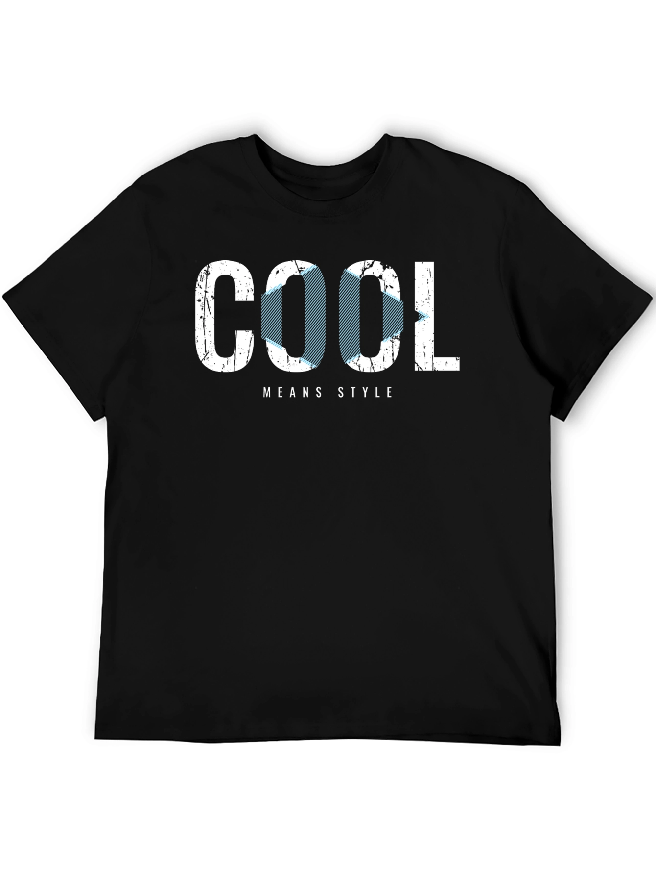 Camiseta Negra Estampada Cool Means Style