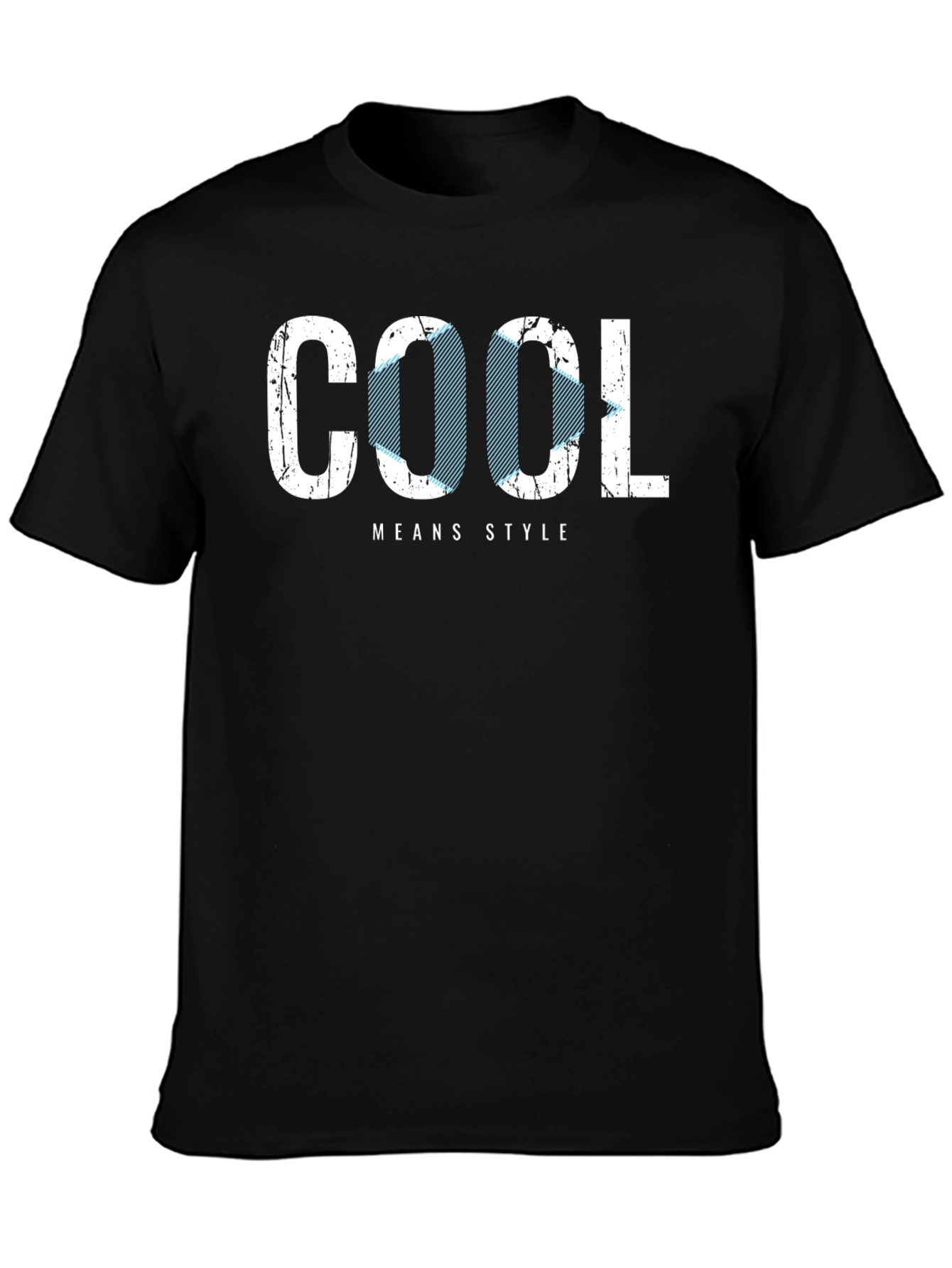 Camiseta Negra Estampada Cool Means Style