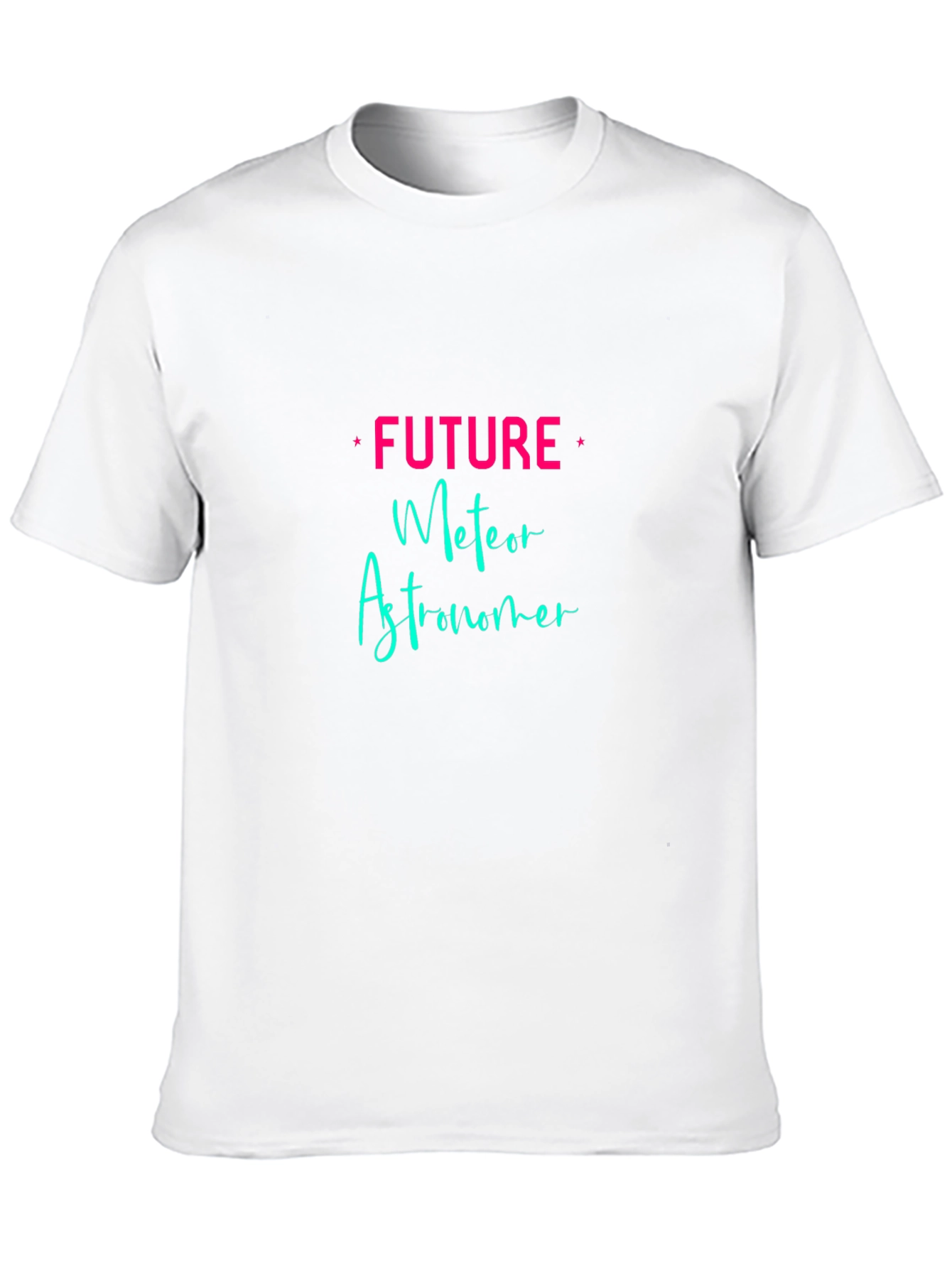 Camiseta Negra Future Meteor Astronomer