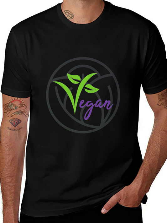 Camiseta Vegana Hombre - Diseño Orgánico