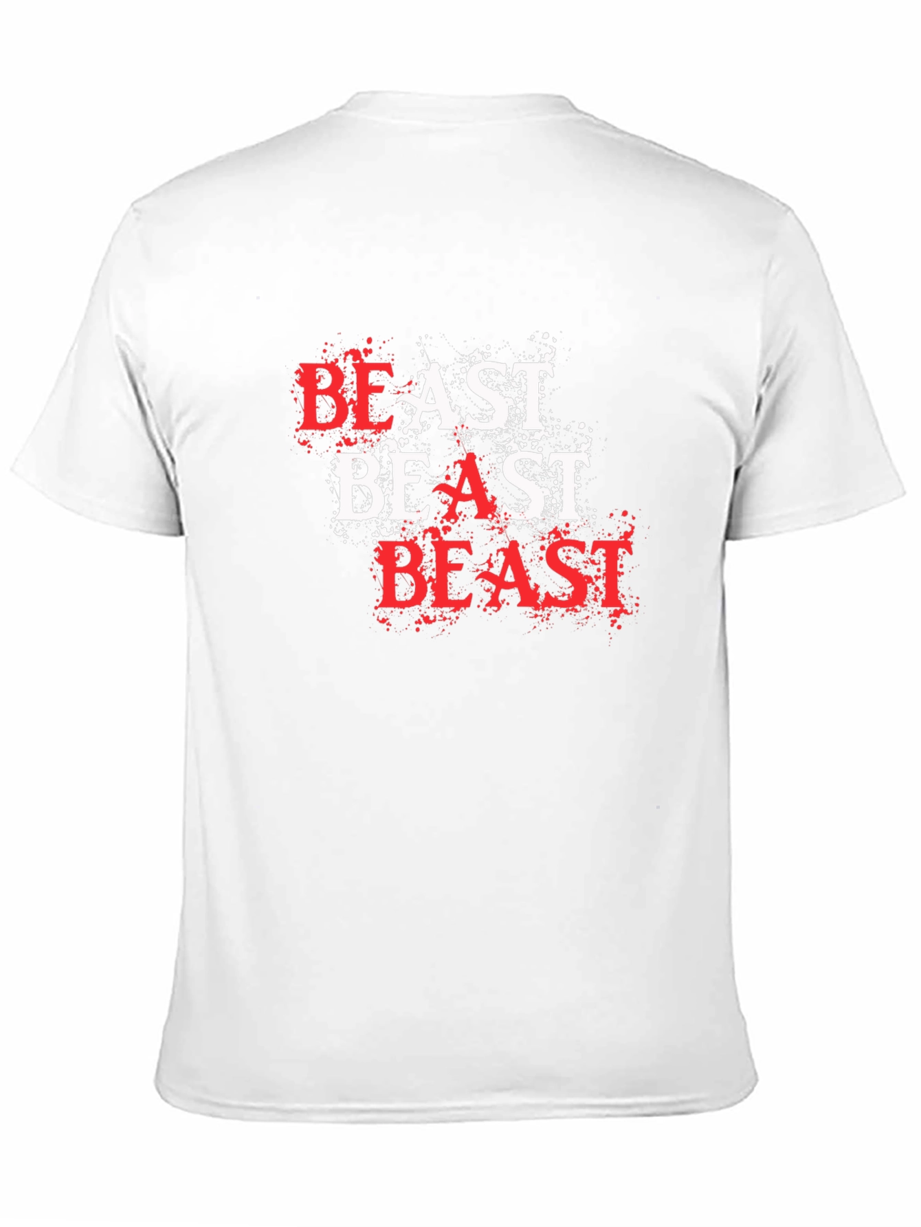 Camiseta Hombre Negra - Diseño Beast