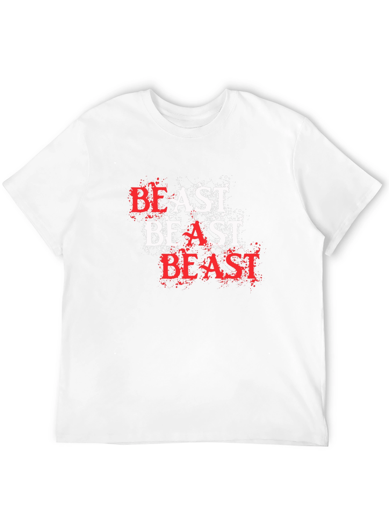 Camiseta Hombre Negra - Diseño Beast