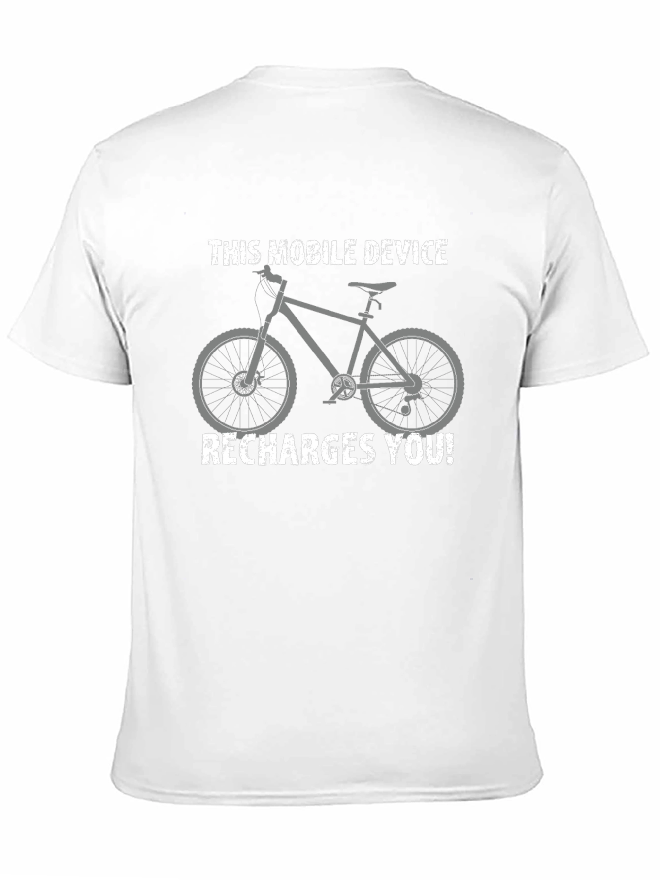 Camiseta Este dispositivo móvil te recarga