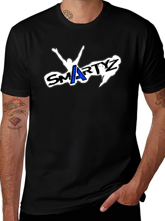 Camiseta Negra Smartyz Diseño Único