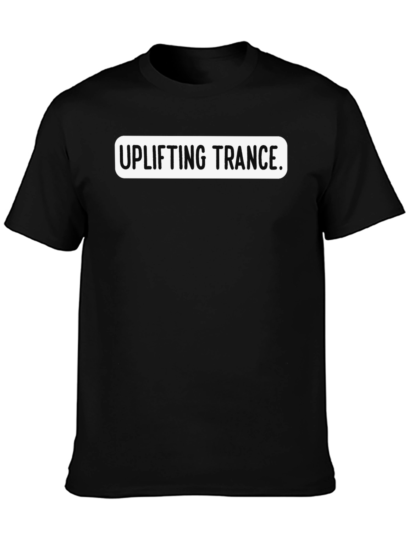 Camiseta Negra Uplifting Trance Unisex