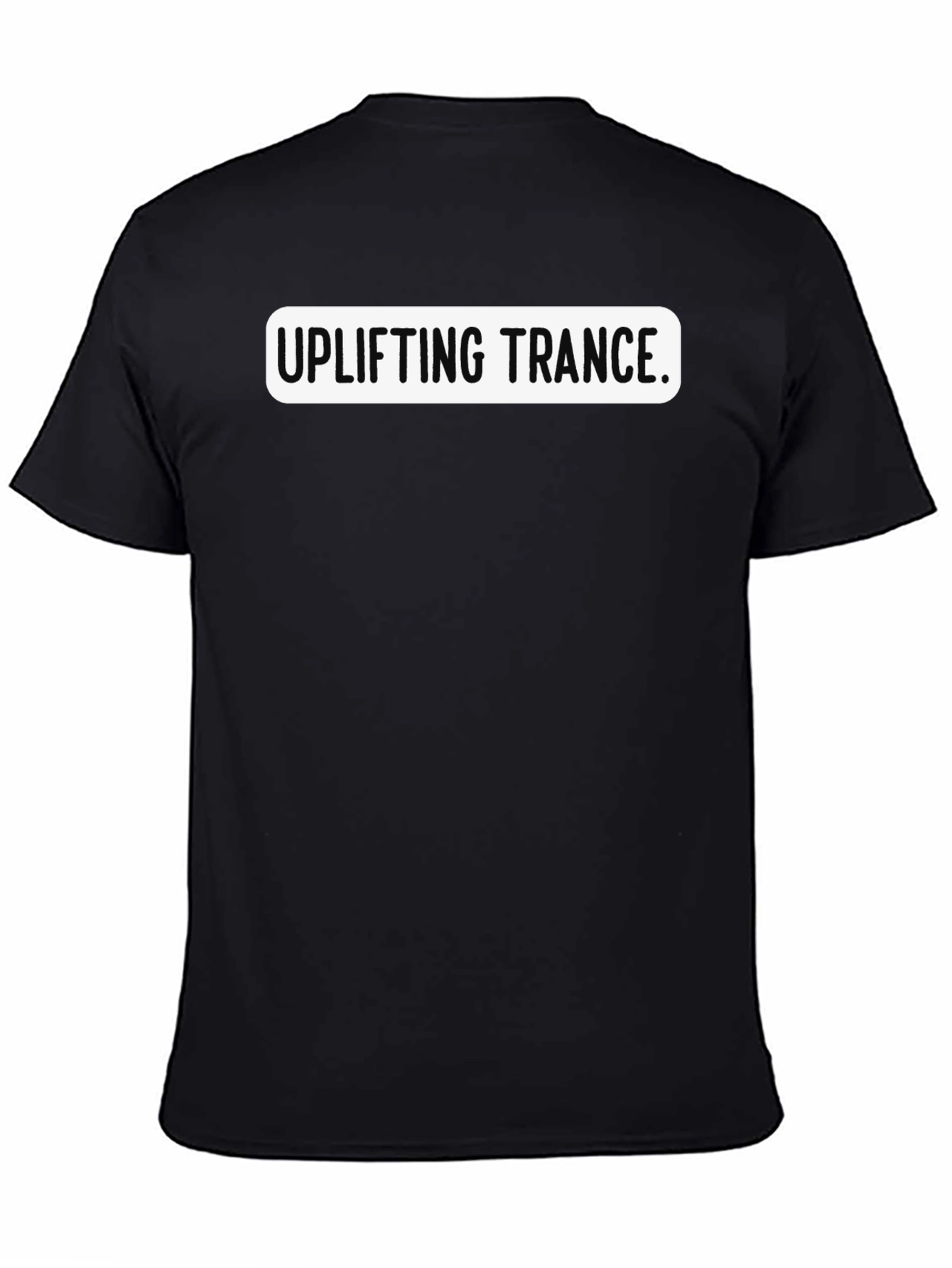 Camiseta Negra Uplifting Trance Unisex