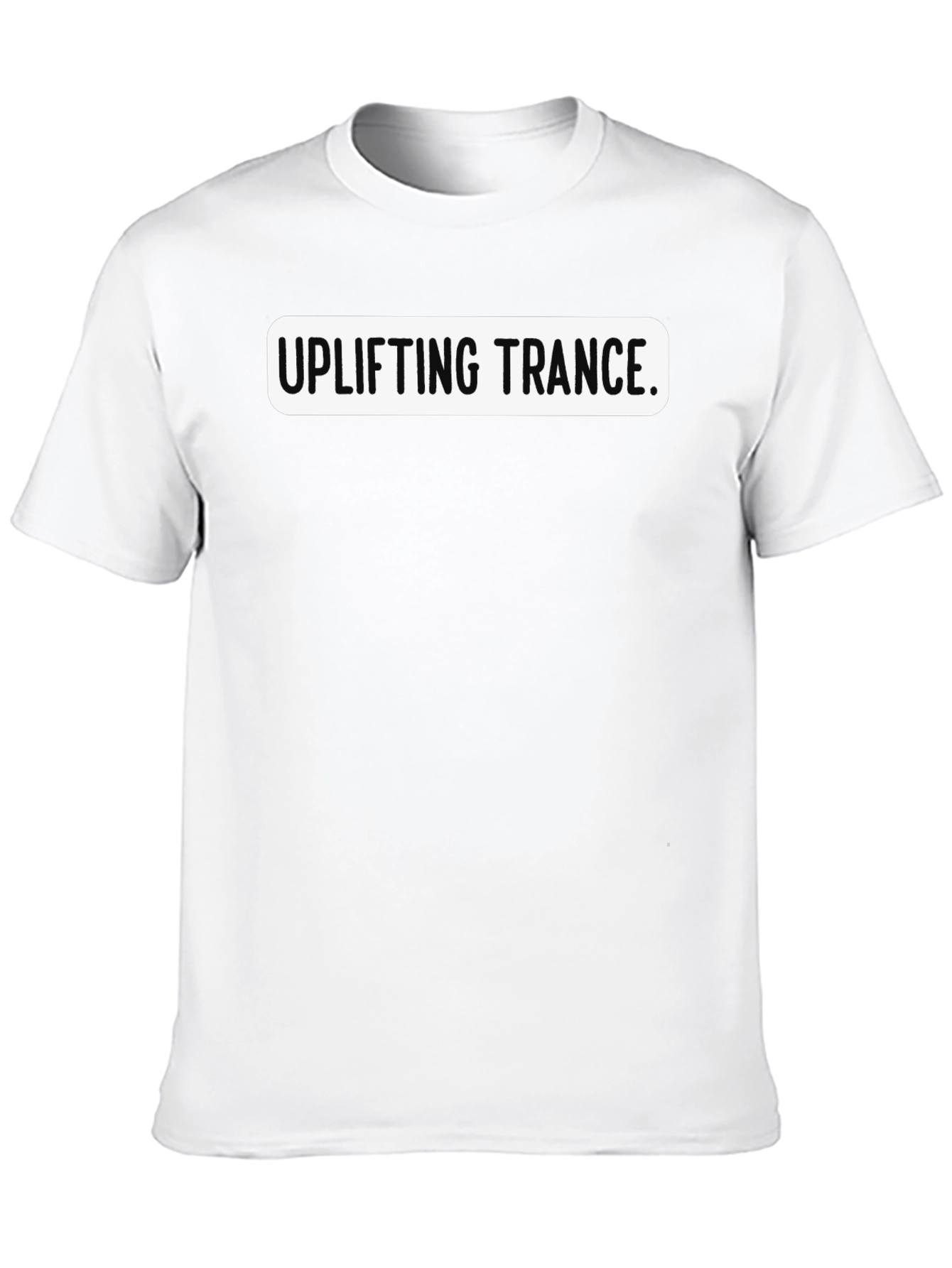 Camiseta Negra Uplifting Trance Unisex
