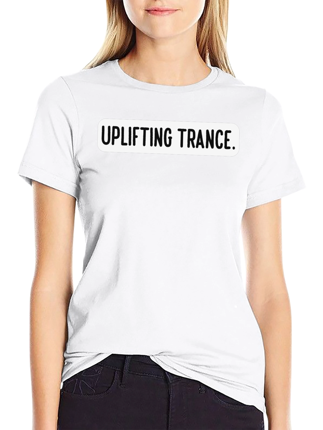 Camiseta Negra Uplifting Trance Unisex