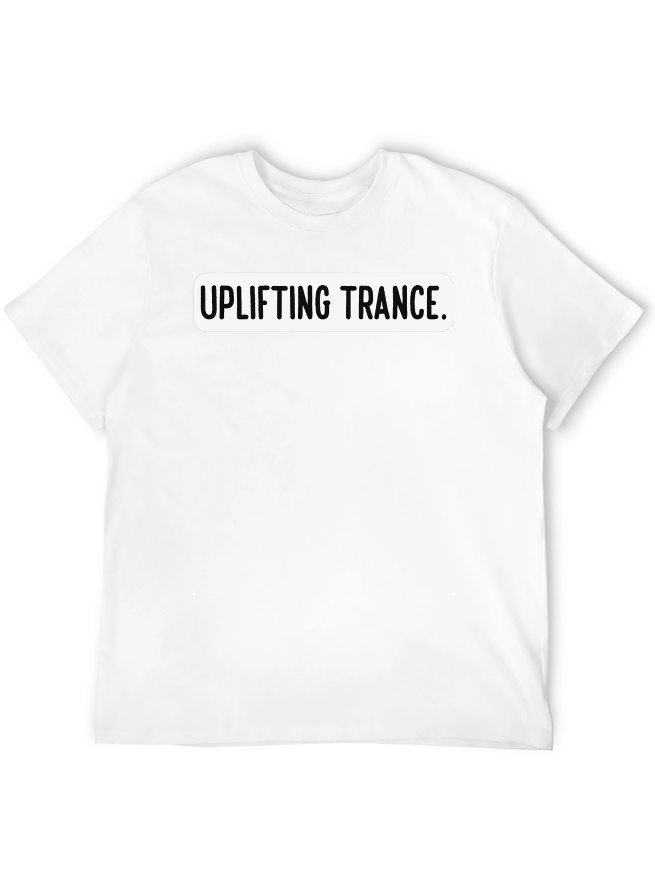 Camiseta Negra Uplifting Trance Unisex