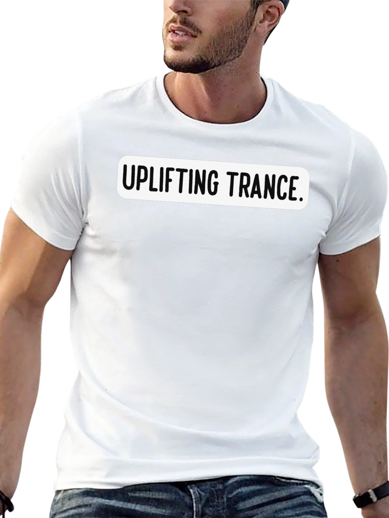 Camiseta Negra Uplifting Trance Unisex