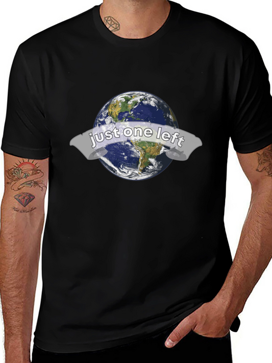 Camiseta Negra Solo Uno Queda - Protección del Planeta