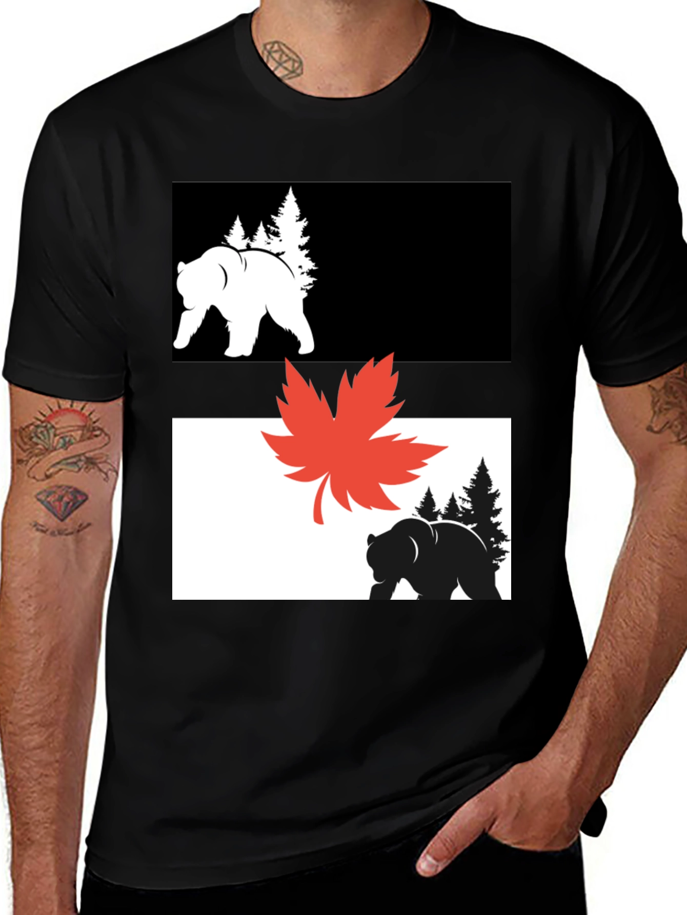 Camiseta Oso Canadá