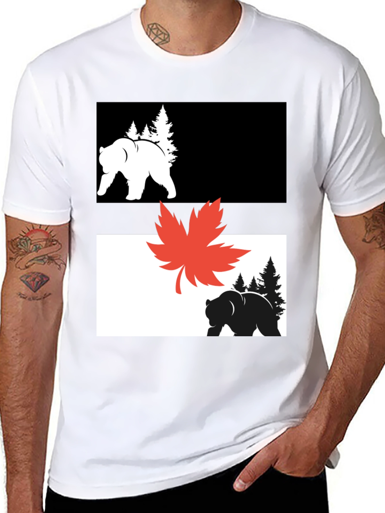 Camiseta Oso Canadá
