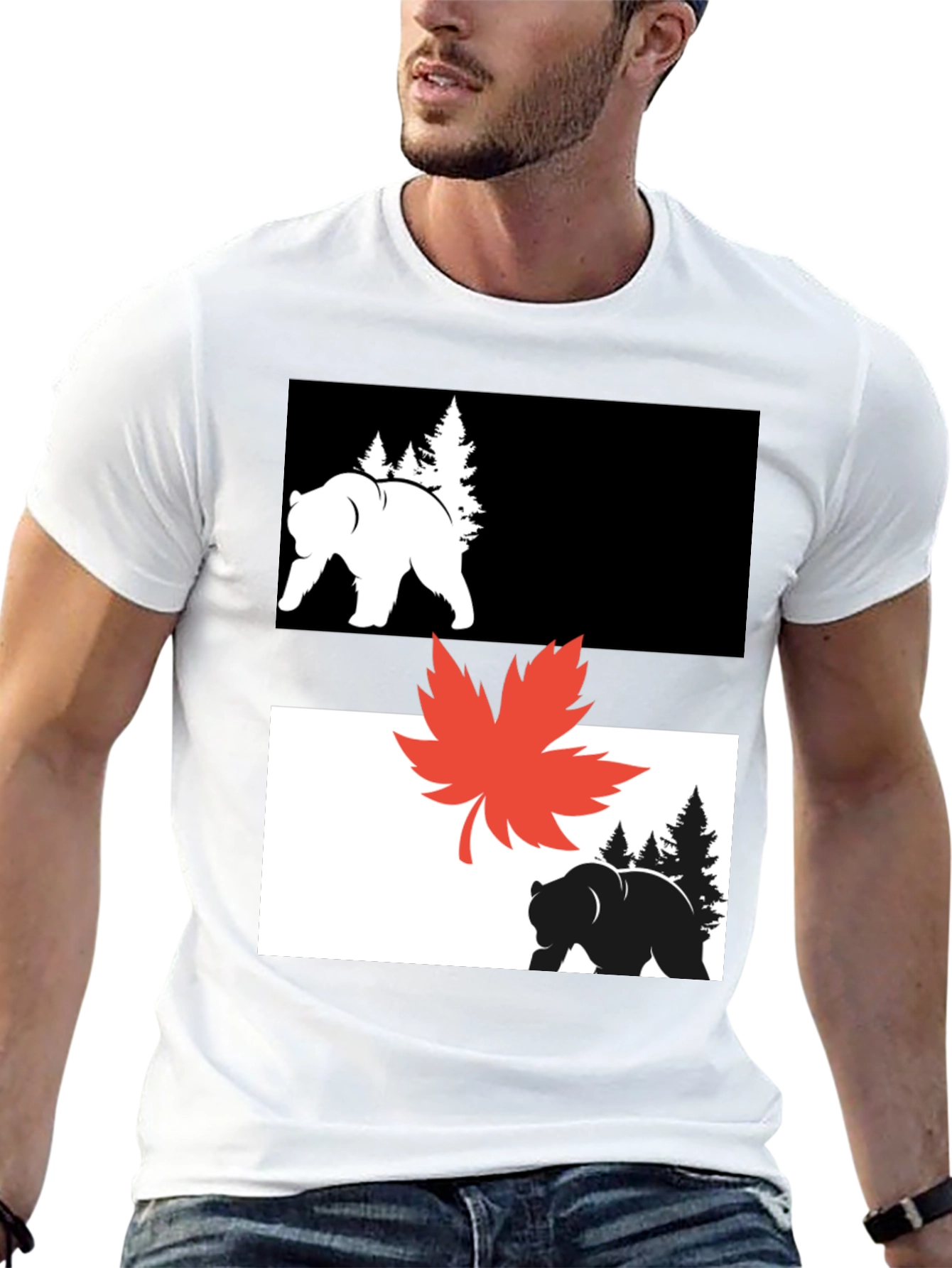 Camiseta Oso Canadá