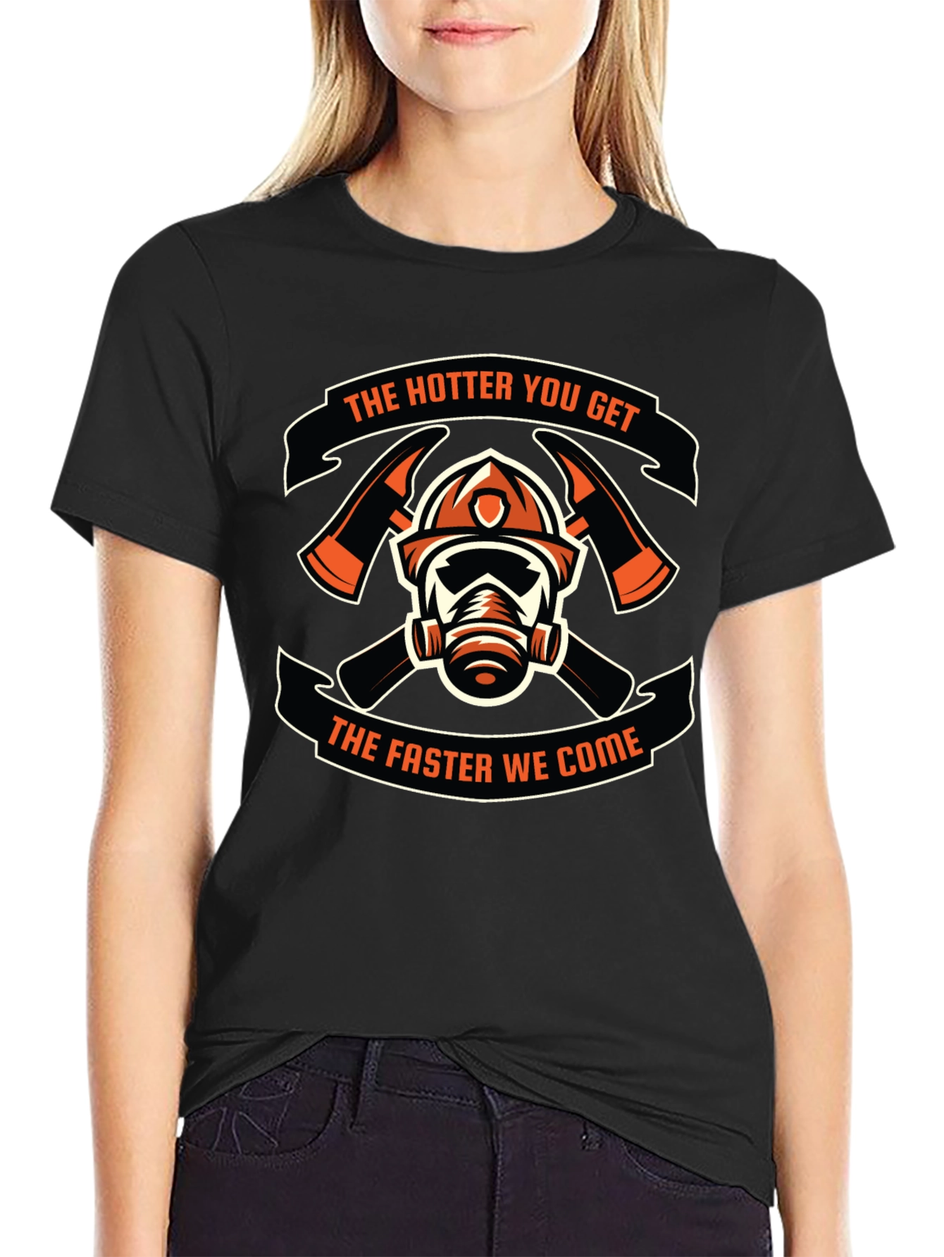 Camiseta Bomberos The Hotter You Get