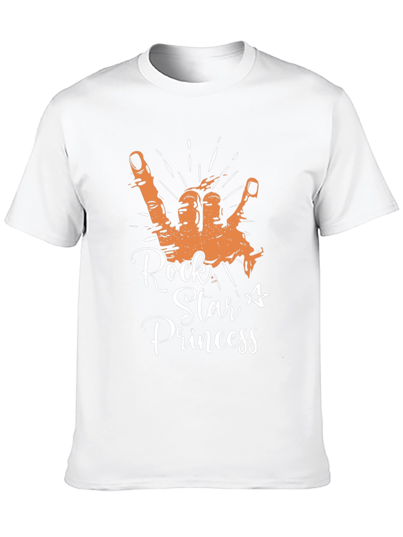 Camiseta Negra Rock Star Princess