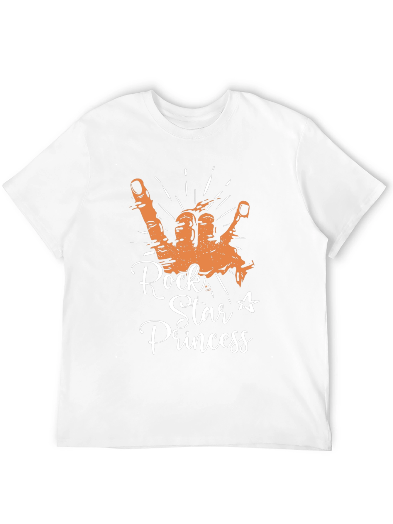 Camiseta Negra Rock Star Princess