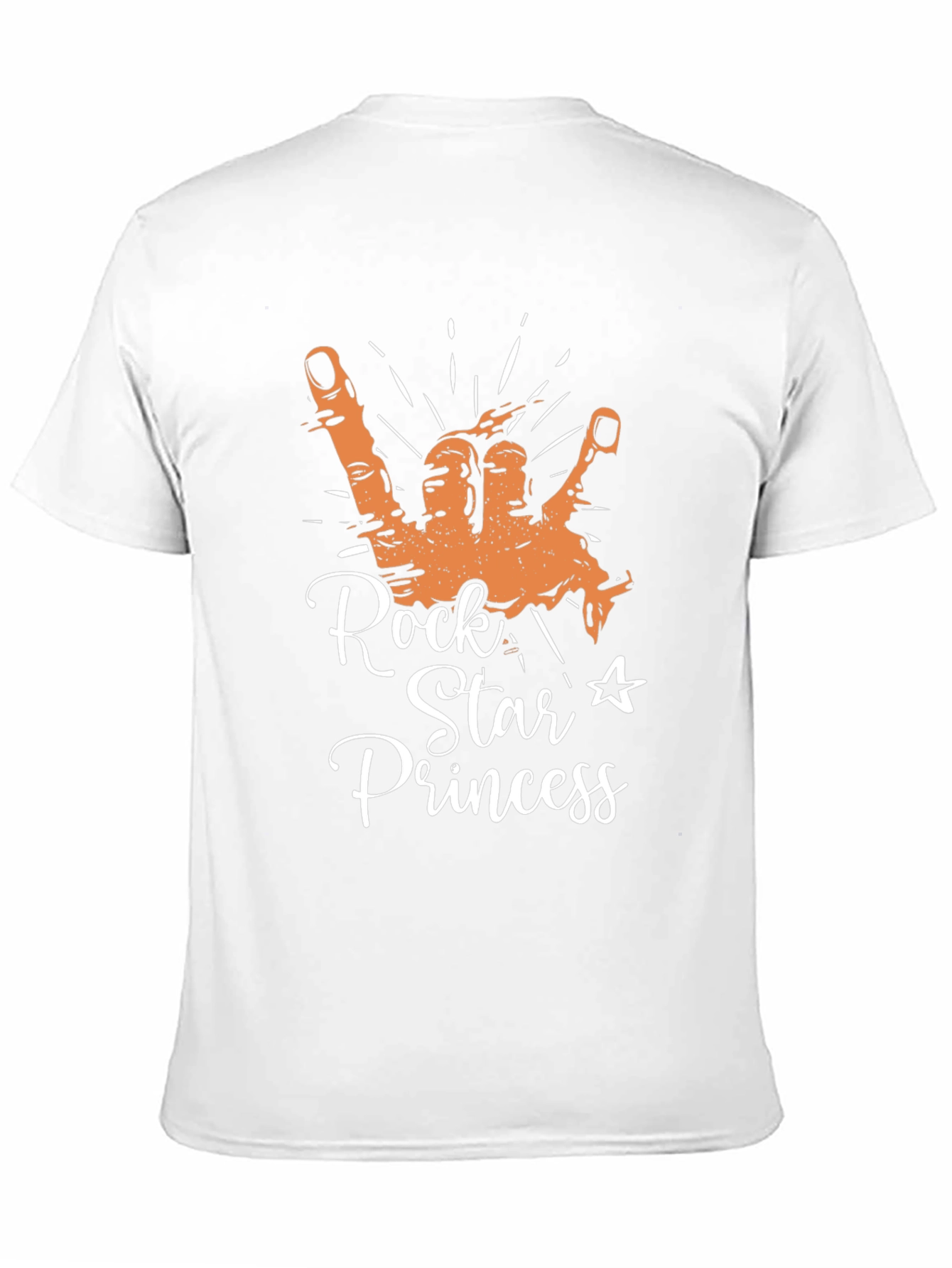 Camiseta Negra Rock Star Princess