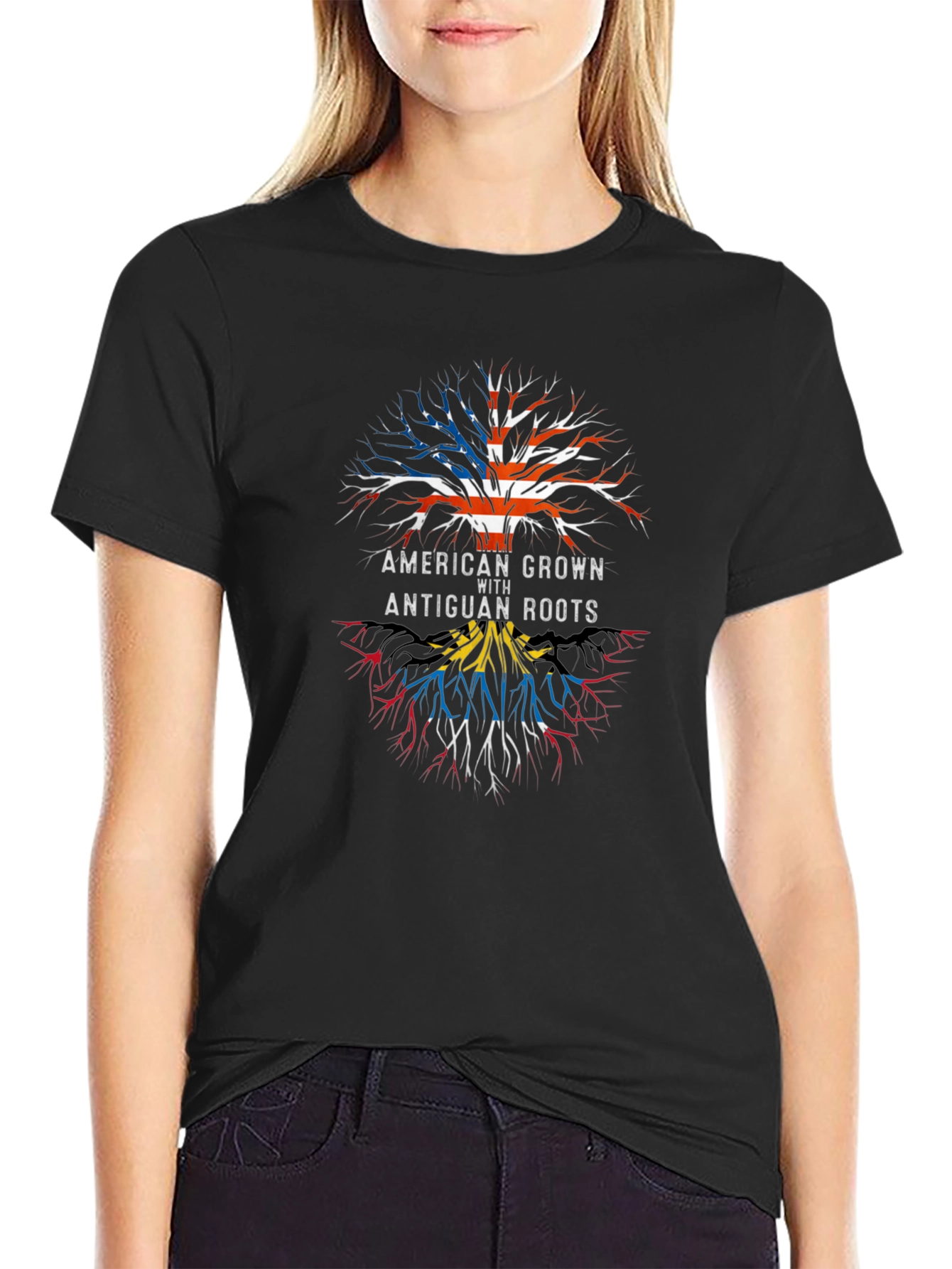 Camiseta Raíces Americanas y Antiguanas