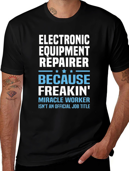 Camiseta Reparador de Equipos Electrónicos